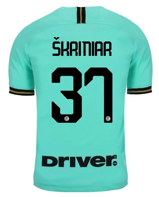 Inter Milan Skriniar 19/20 Away Jersey-AFC Jersey with Name and Number -