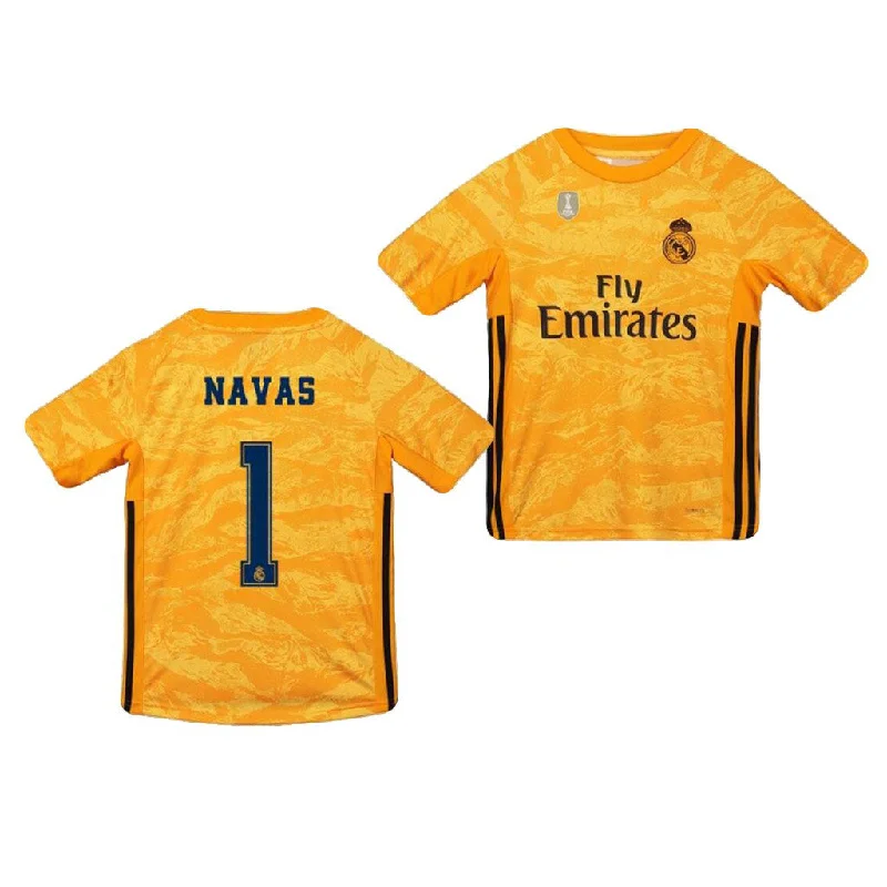 Keylor Navas Youth 19/20 Goalie Jersey-AFC Jersey with Name and Number -