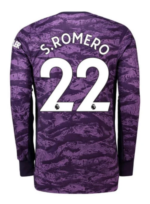 Manu S.Romero 19/20 Home GK Jersey-AFC Football Jersey for Game Day -