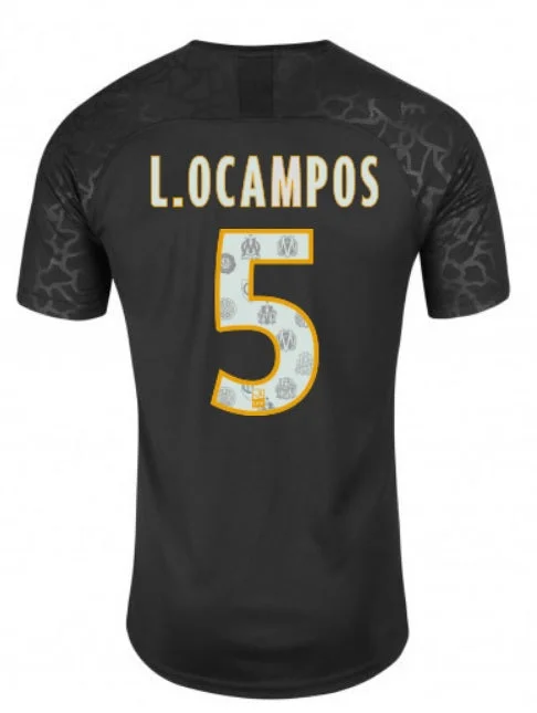 Olympique Marseille L.Ocampos 19/20 Third Jersey-AFC NFL Jersey with Customization -