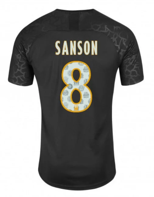 Olympique Marseille Sanson 19/20 Third Jersey-AFC Jersey with Special Edition Features -